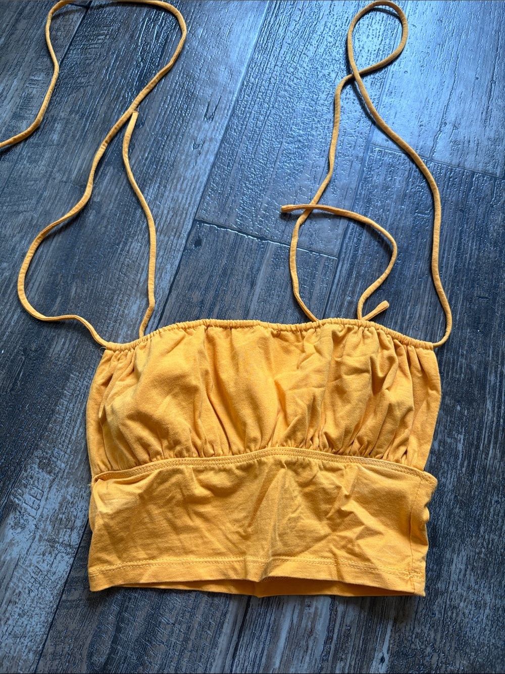 Princess Polly Orange Crop Top